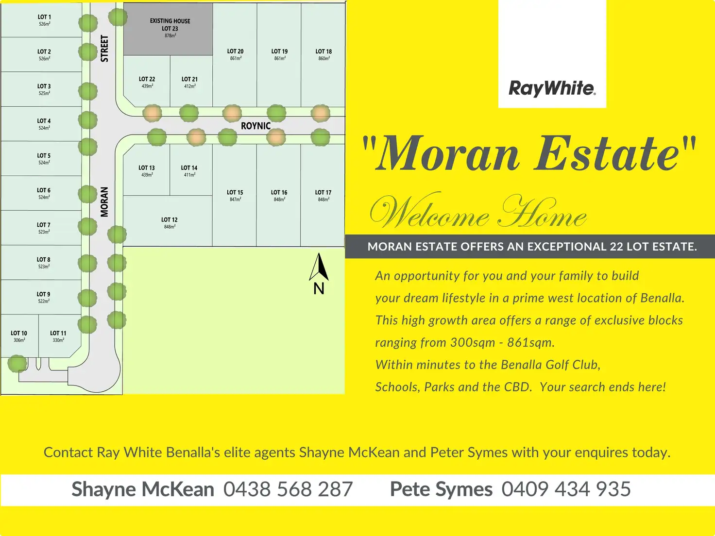 Main view of Homely land listing, Lot 21 25 Moran Street, Benalla VIC 3672