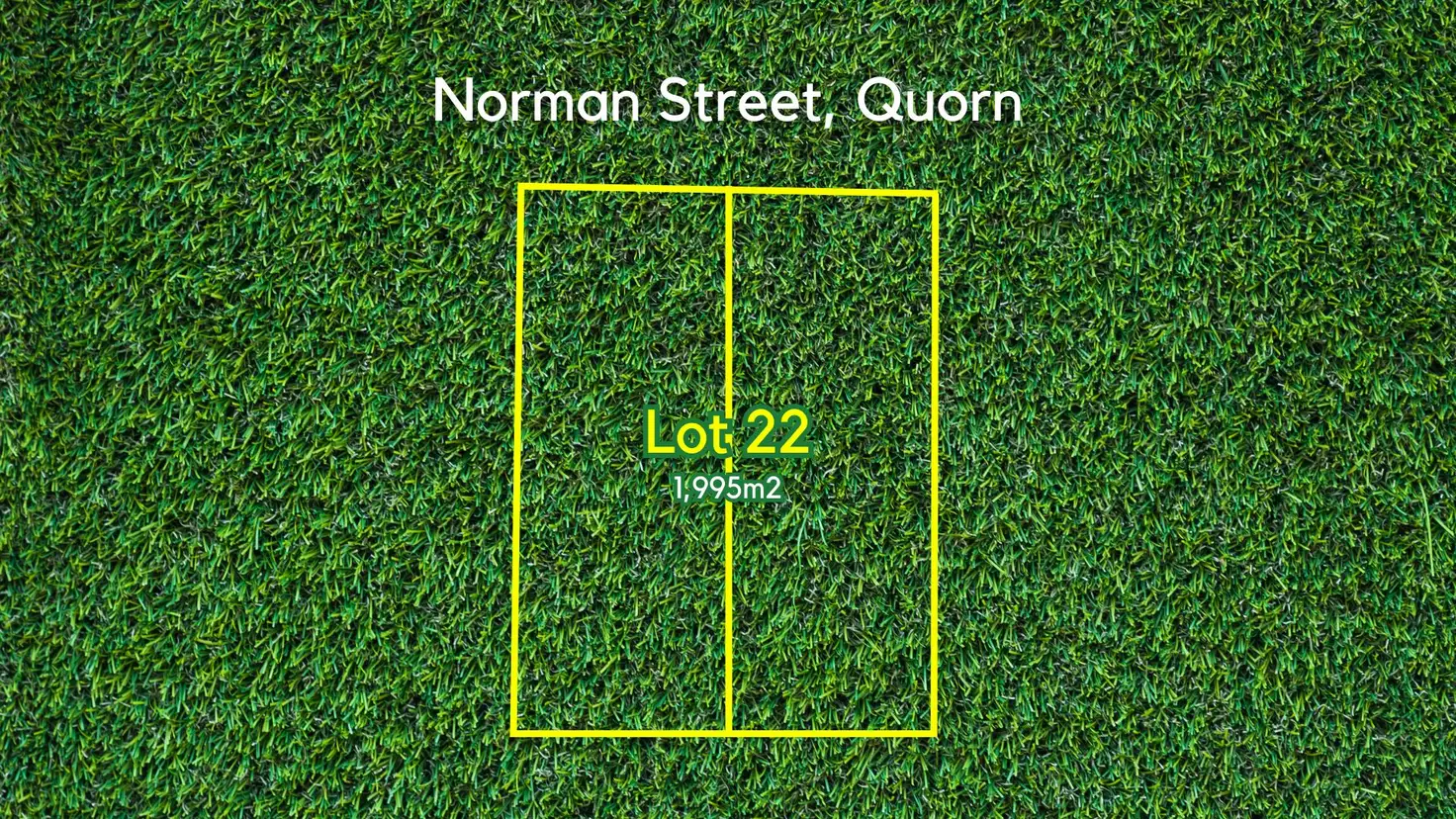 Main view of Homely land listing, LOT 22 Norman Street, Quorn SA 5433