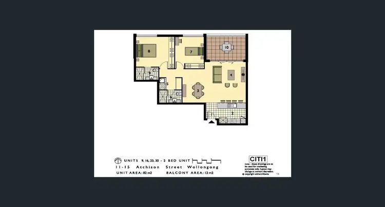 Fifth view of Homely apartment listing, 9/11-15 Atchison Street, Wollongong NSW 2500