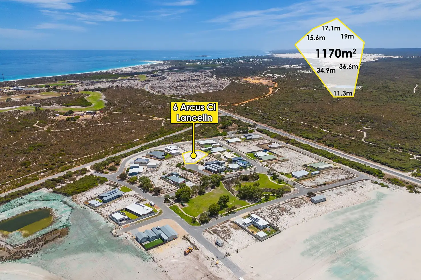 Main view of Homely land listing, 6 Arcus Close, Lancelin WA 6044