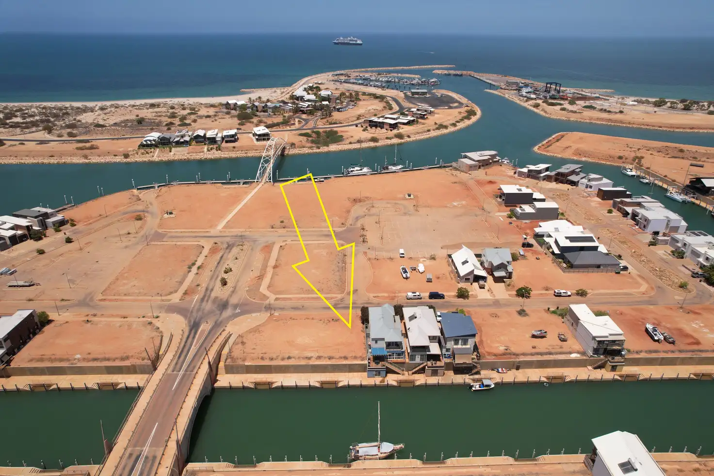 Main view of Homely land listing, 6 Bluefin Cove, Exmouth WA 6707