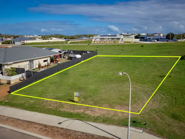 Main view of Homely land listing, 136 North Shore Drive, Dongara WA 6525