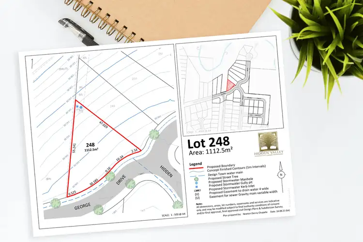 Main view of Homely land listing, Proposed Lot 248 George Drive, Chilcotts Grass NSW 2480