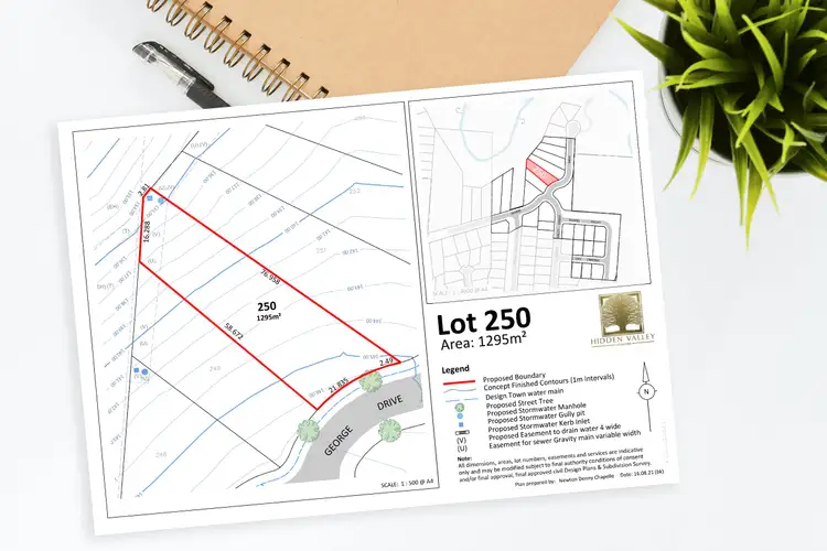 Main view of Homely land listing, Lot 250 George Drive, Chilcotts Grass NSW 2480