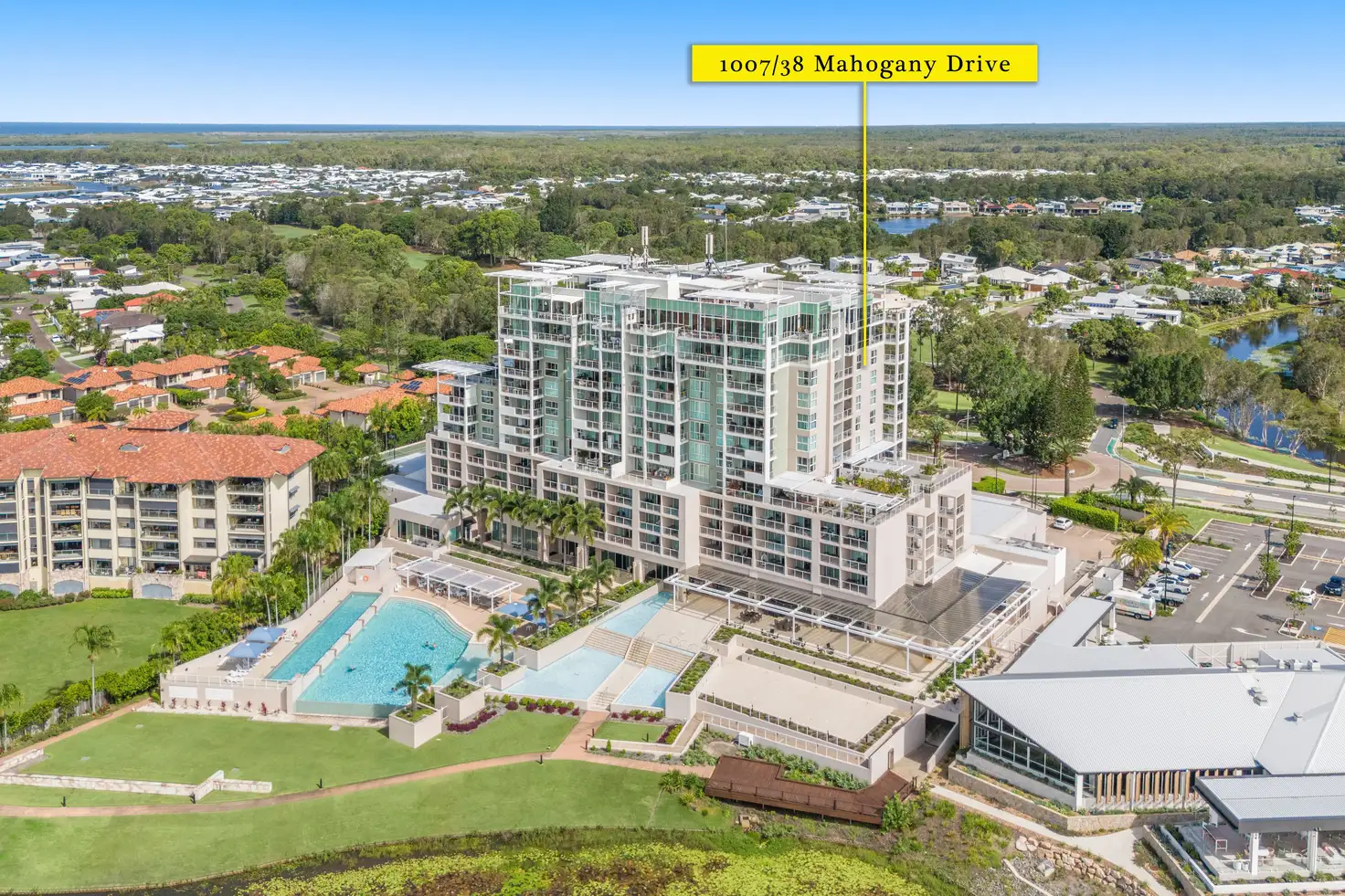 Main view of Homely unit listing, Unit 1007/38 Mahogany Drive, Pelican Waters QLD 4551