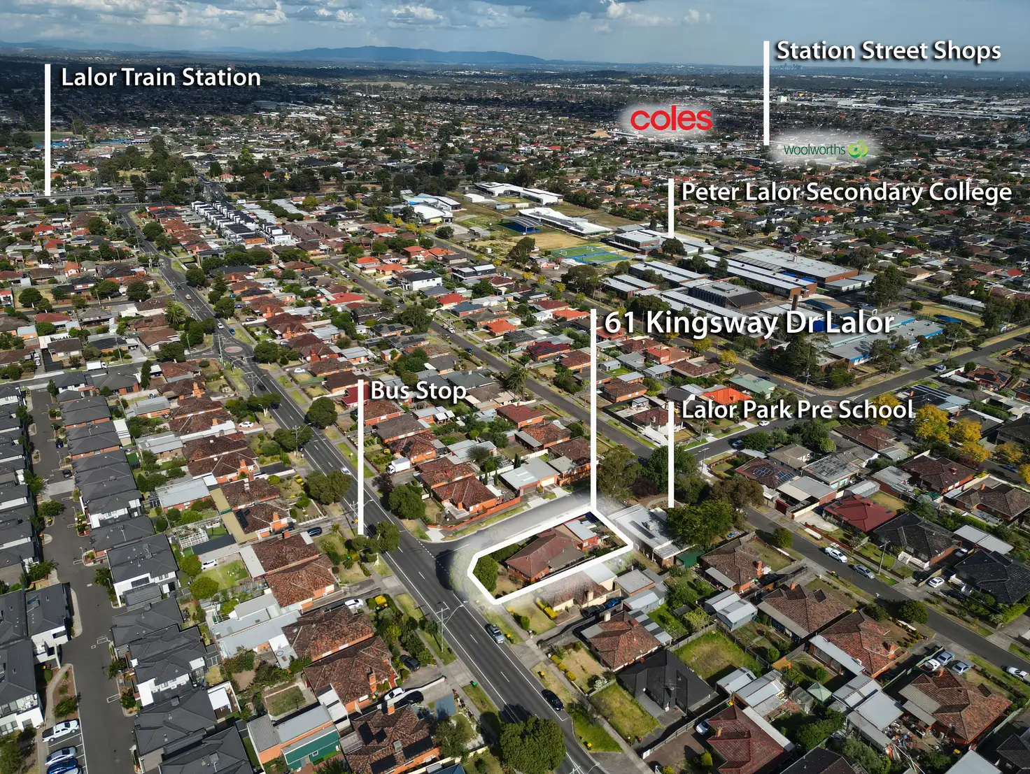 Main view of Homely house listing, 61 Kingsway Drive, Lalor VIC 3075