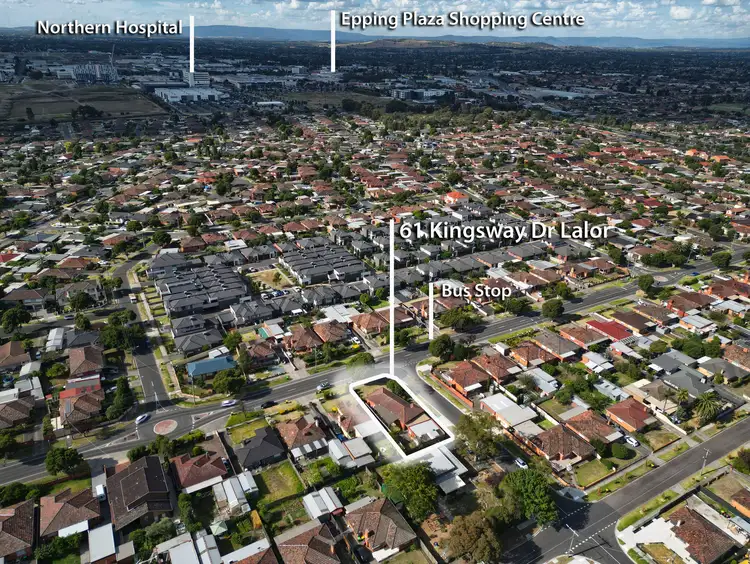 Second view of Homely house listing, 61 Kingsway Drive, Lalor VIC 3075