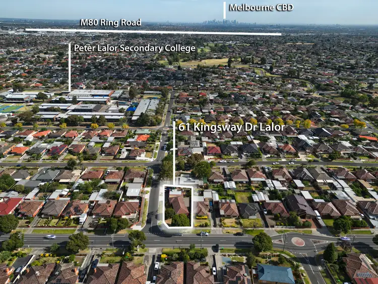 Third view of Homely house listing, 61 Kingsway Drive, Lalor VIC 3075
