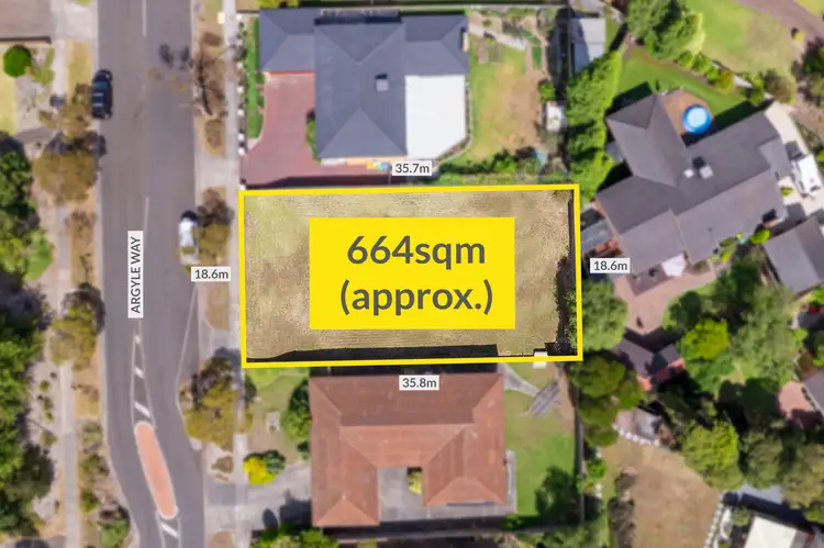 Main view of Homely land listing, 134 Argyle Way, Wantirna South VIC 3152