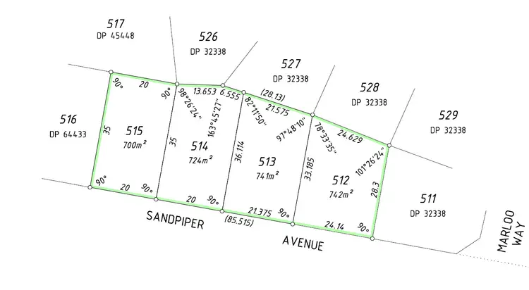 Third view of Homely land listing, 515 Sandpiper Avenue, Djugun WA 6725