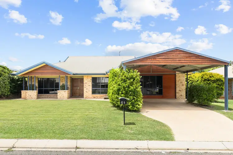 Main view of Homely house listing, 61 Crinum Crescent, Emerald QLD 4720