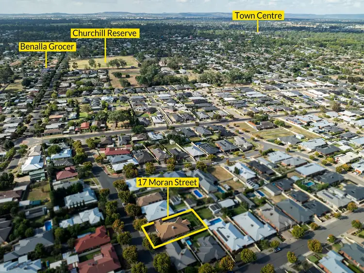 Second view of Homely house listing, 17 Moran Street, Benalla VIC 3672