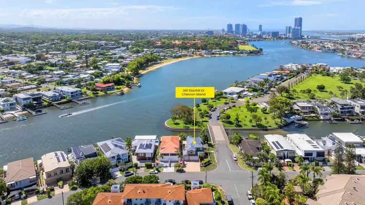 Main view of Homely house listing, 149 Stanhill Drive, Chevron Island QLD 4217