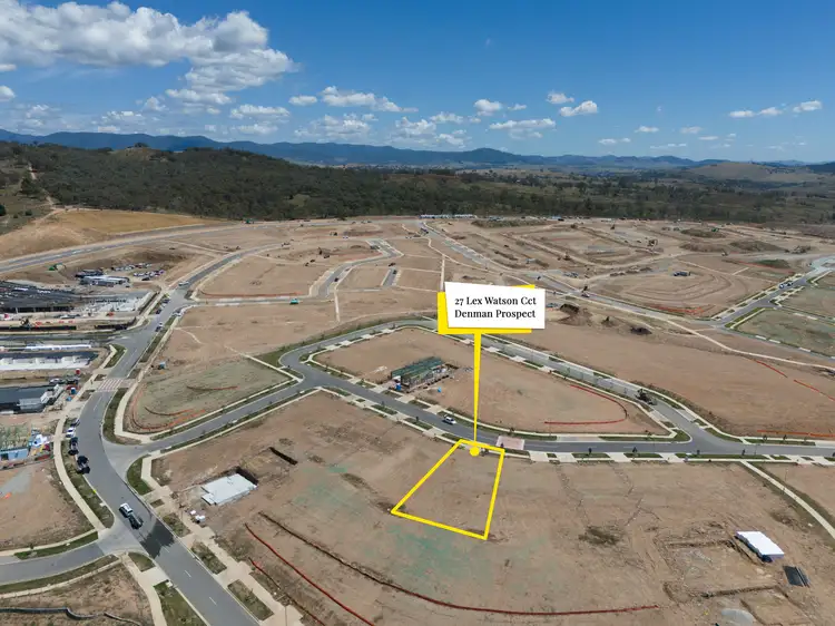 Main view of Homely land listing, 27 Lex Watson Circuit, Denman Prospect ACT 2611