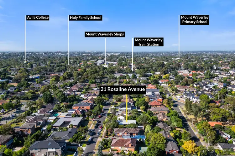 Main view of Homely house listing, 21 Rosaline Avenue, Mount Waverley VIC 3149