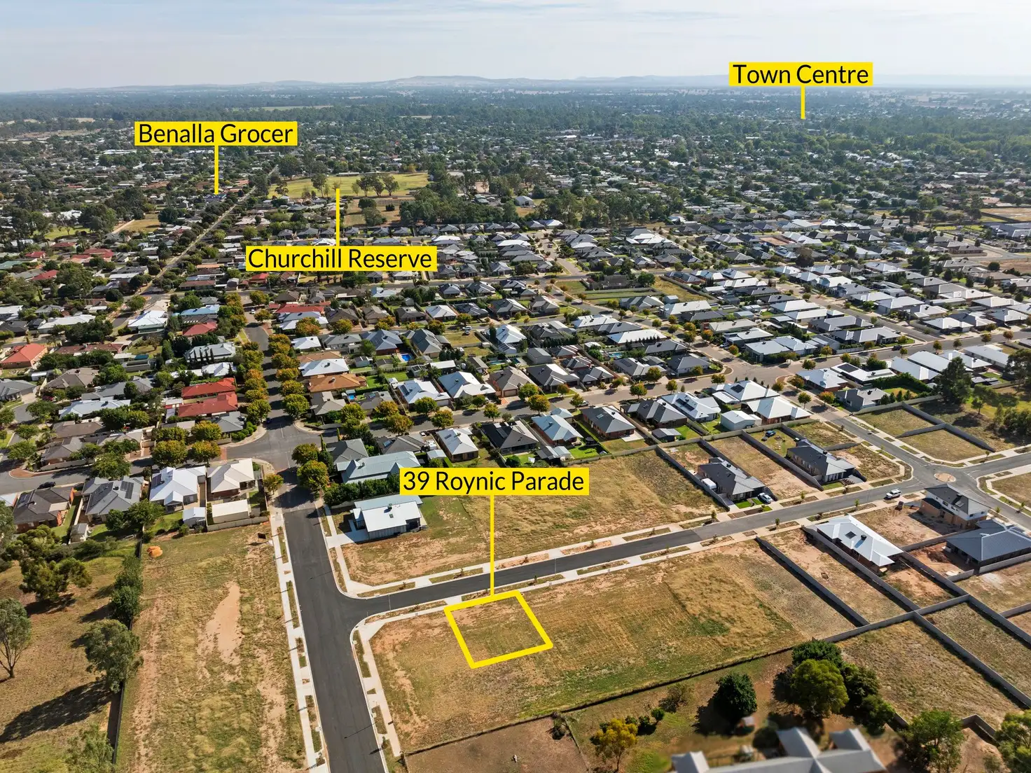 Main view of Homely land listing, 39 Roynic Parade, Benalla VIC 3672