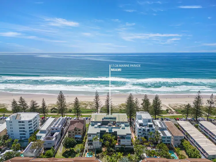 Main view of Homely apartment listing, 17/28 Marine Parade, Miami QLD 4220