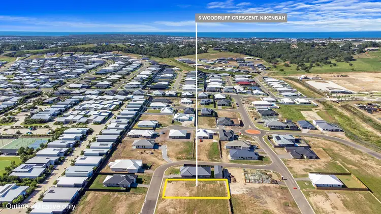 Main view of Homely land listing, 6 Woodruff Crescent, Nikenbah QLD 4655