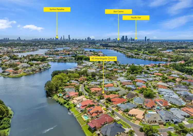 Main view of Homely house listing, 45 Martingale Circuit, Clear Island Waters QLD 4226