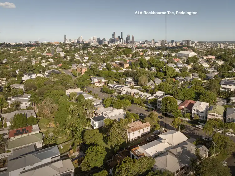 Second view of Homely house listing, 61A Rockbourne Terrace, Paddington QLD 4064