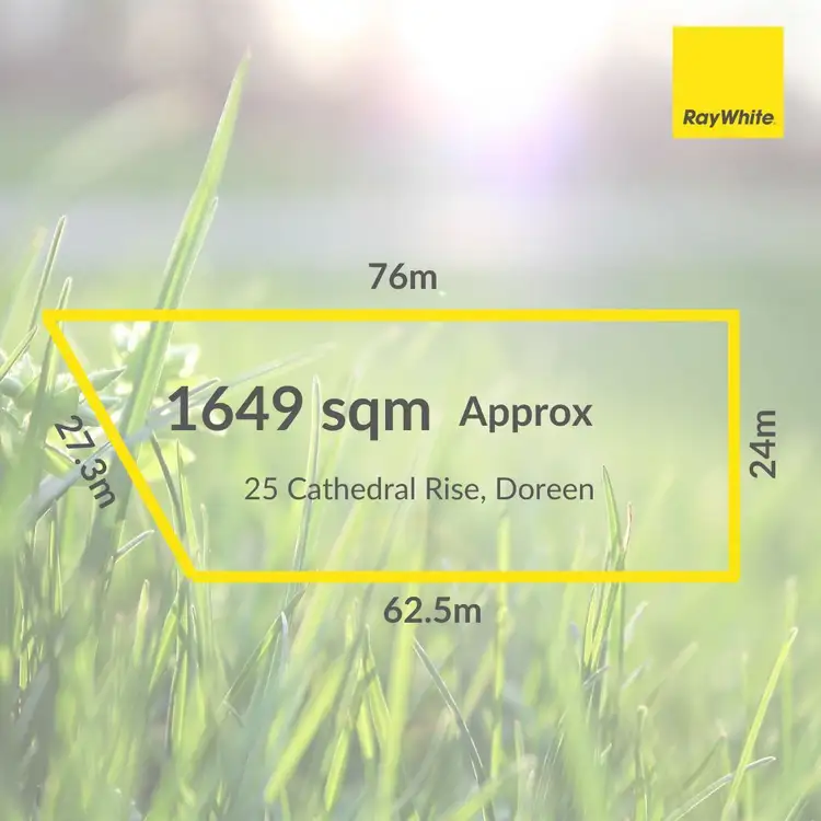 Main view of Homely land listing, 25 Cathedral Rise, Doreen VIC 3754