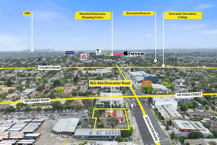 Main view of Homely house listing, 862-866 Doncaster Road, Doncaster East VIC 3109