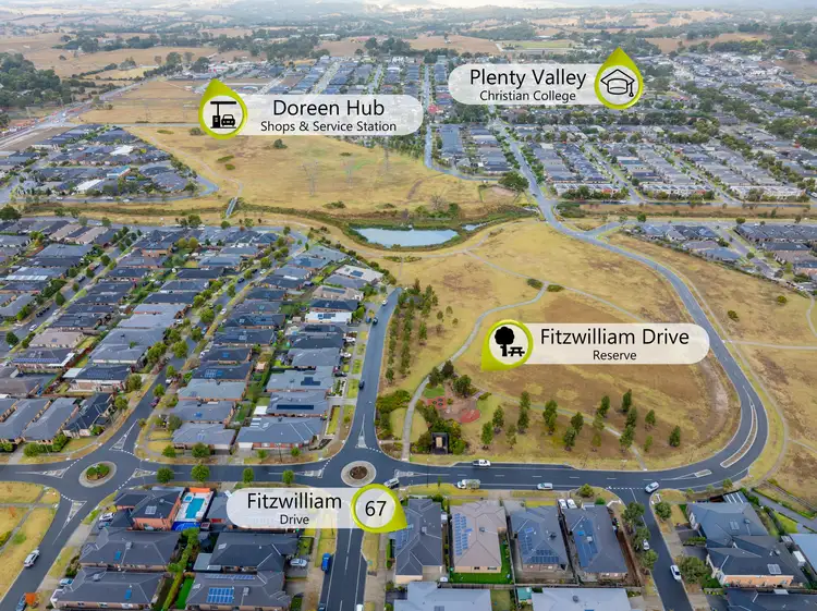 Second view of Homely house listing, 67 Fitzwilliam Drive, Doreen VIC 3754