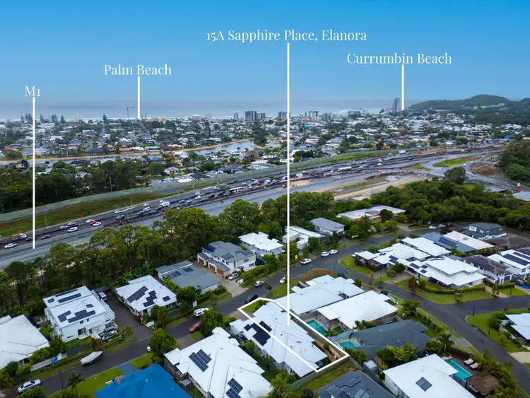 Fifth view of Homely semi-detached listing, 15a Sapphire Place, Elanora QLD 4221