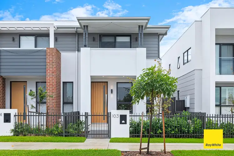 Main view of Homely townhouse listing, 103 Barrallier Drive, Marsden Park NSW 2765