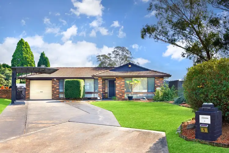 Main view of Homely house listing, 5 Wescoe Place, Cranebrook NSW 2749