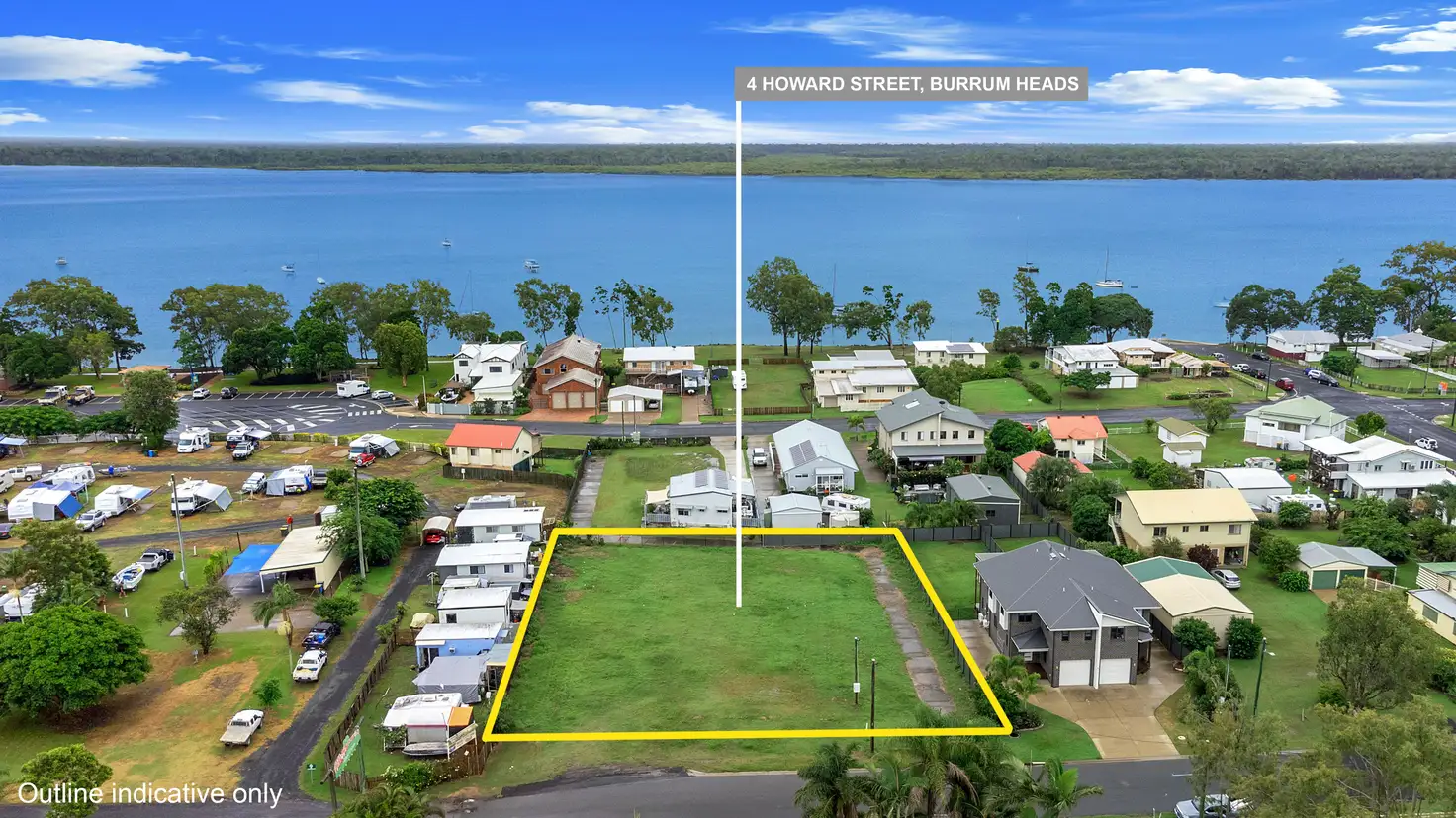 Main view of Homely land listing, 4 Howard Street, Burrum Heads QLD 4659