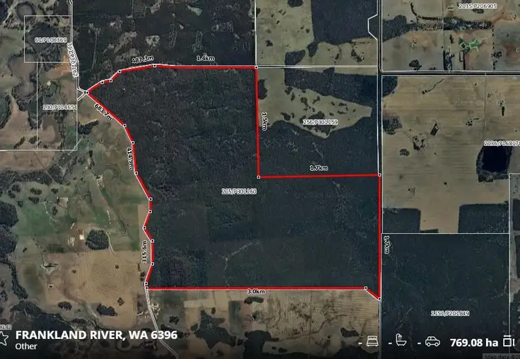 Main view of Homely rural property listing, Lot 215 Blackwattle Road, Frankland River WA 6396