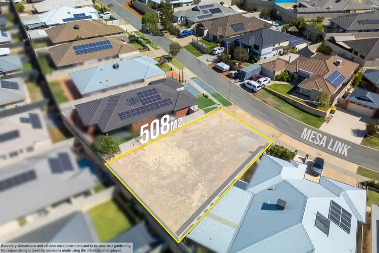 Main view of Homely land listing, 36 Mesa Link, Baldivis WA 6171