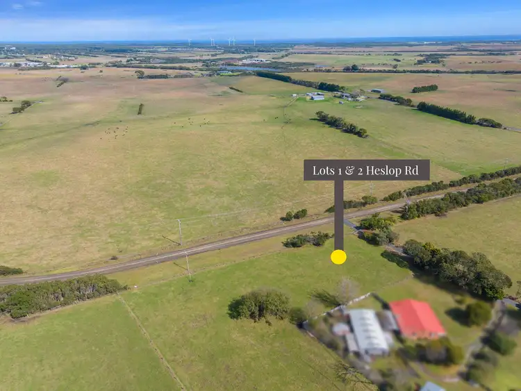 Second view of Homely land listing, Lots 1 & 2 Heslop Road, North Wonthaggi VIC 3995
