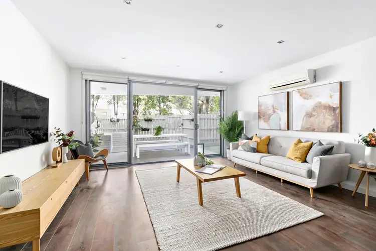 Third view of Homely apartment listing, 1/2 Eucalyptus Drive, Maidstone VIC 3012