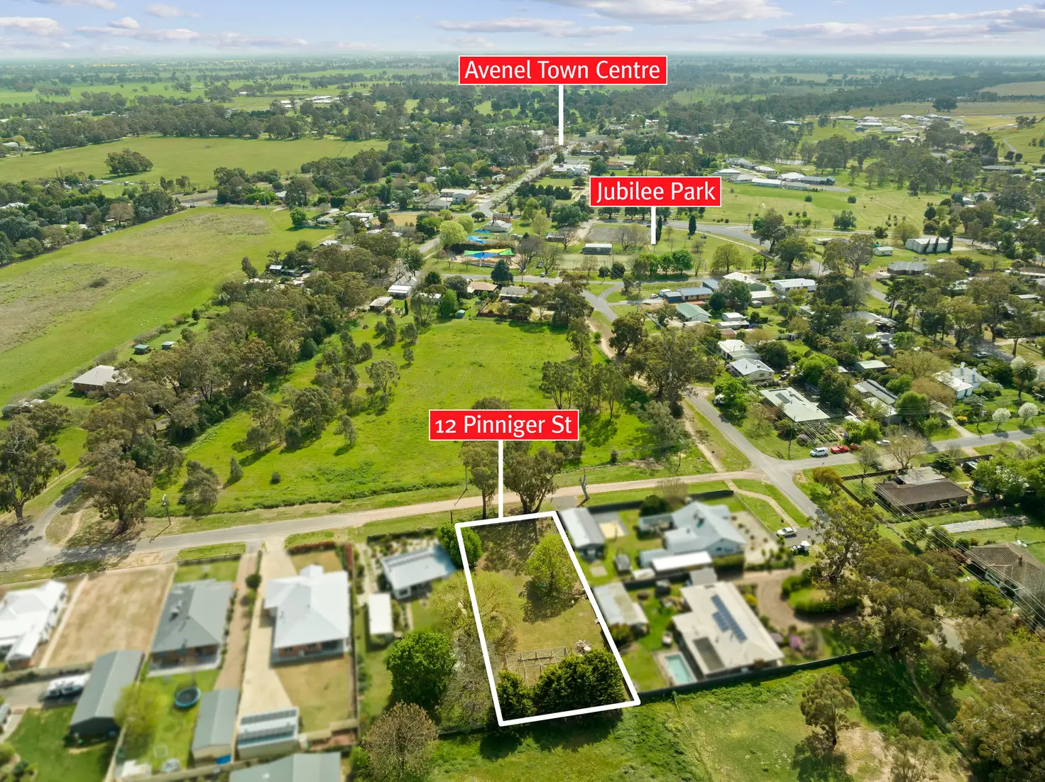 Main view of Homely land listing, 12 Pinniger Street, Avenel VIC 3664