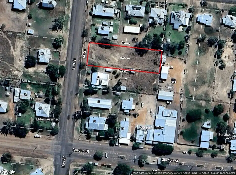Main view of Homely land listing, 37 Burt Street, Aramac QLD 4726