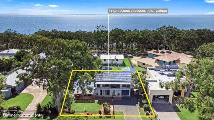 Third view of Homely house listing, 14 Kurrajong Crescent, Point Vernon QLD 4655