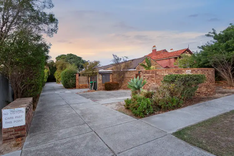 Main view of Homely villa listing, 4/52 First Avenue, Mount Lawley WA 6050