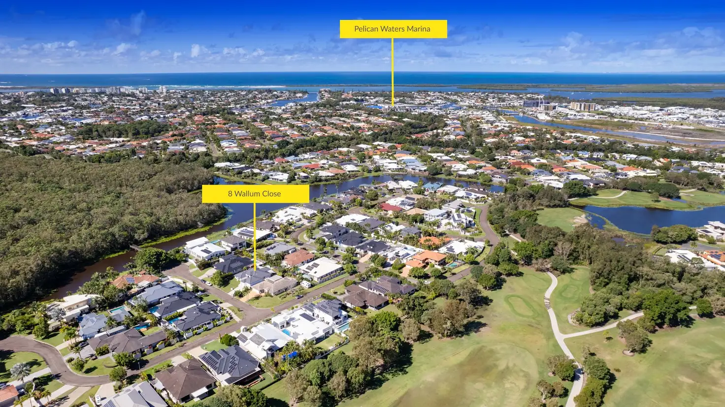 Main view of Homely house listing, 8 Wallum Close, Pelican Waters QLD 4551