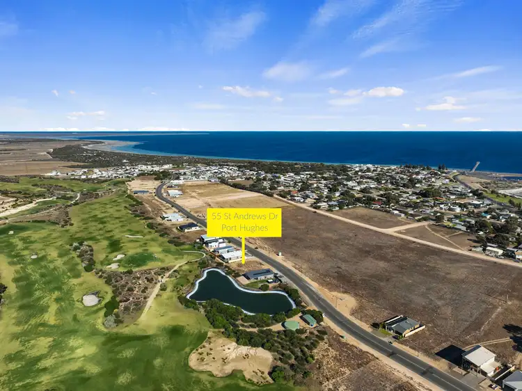 Third view of Homely land listing, 55 St Andrews Drive, Port Hughes SA 5558
