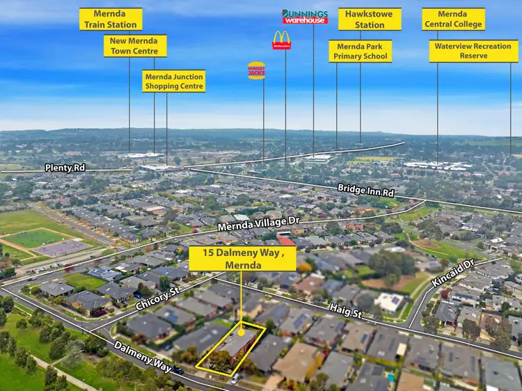 Second view of Homely house listing, 15 Dalmeny Way, Mernda VIC 3754