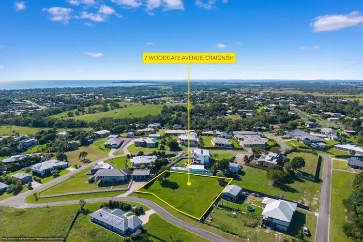 Main view of Homely land listing, 7 Woodgate Avenue, Craignish QLD 4655