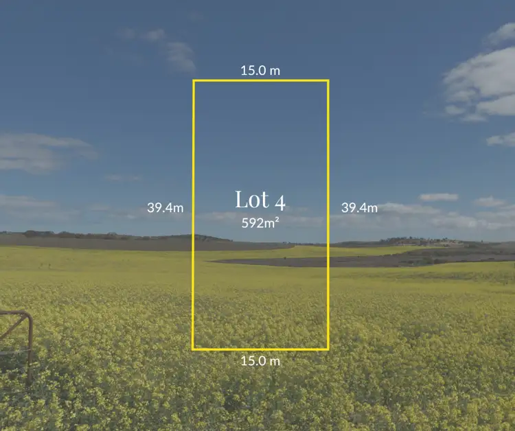 LOT 4, Stage 3A Hampden Park, Strathalbyn SA 5255