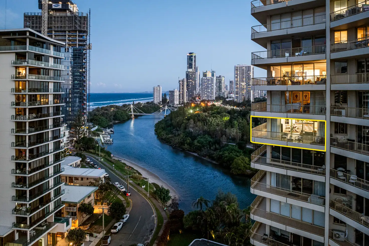 Main view of Homely apartment listing, 134/1 Serisier Avenue, Main Beach QLD 4217
