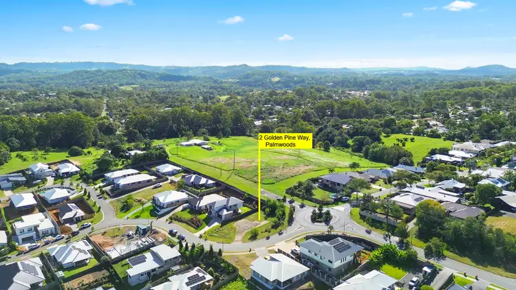 Main view of Homely land listing, 2 Golden Pine Way, Palmwoods QLD 4555
