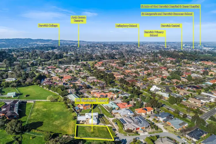 Second view of Homely land listing, 36 Bushlark Court, Berwick VIC 3806