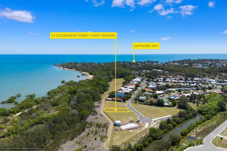 Second view of Homely land listing, 37 Oceanview Street, Point Vernon QLD 4655