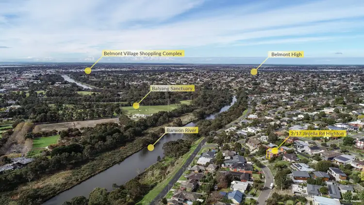 Third view of Homely house listing, 2/17 Jinjella Road, Highton VIC 3216