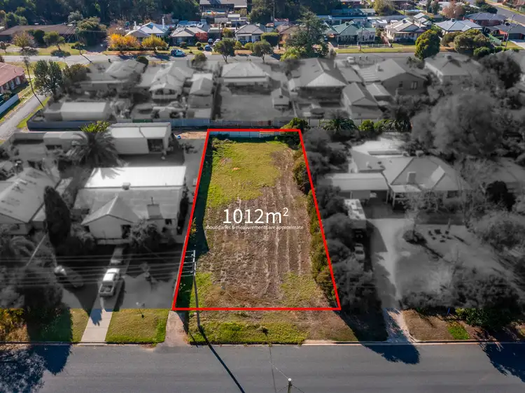 Main view of Homely land listing, 28 Gallipoli Street, Corowa NSW 2646